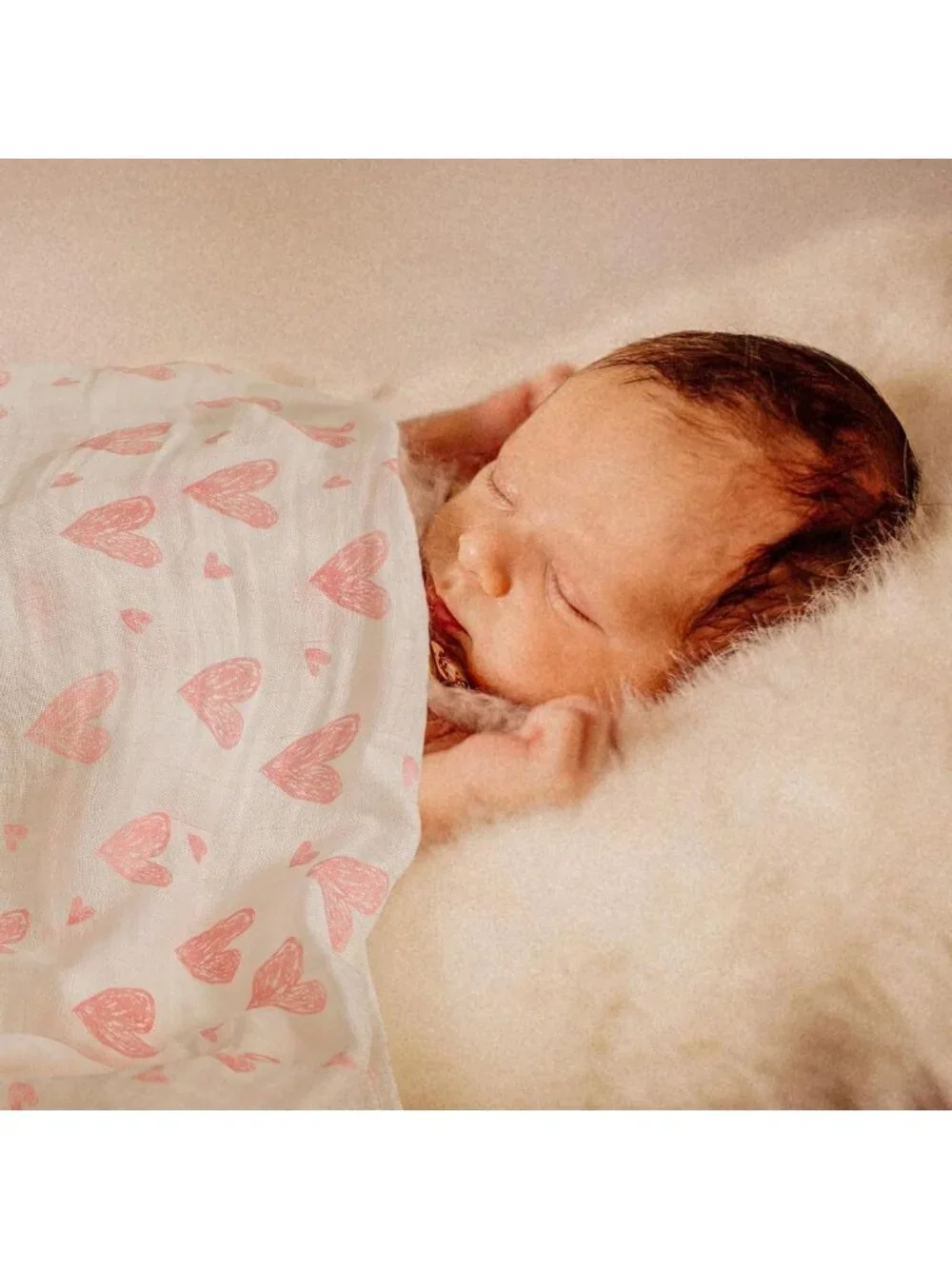 Soft Cotton Muslin Swaddle Blankets 4-Pack | Large 35